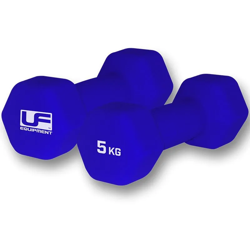 Urban Fitness Neoprene Hex dumbells