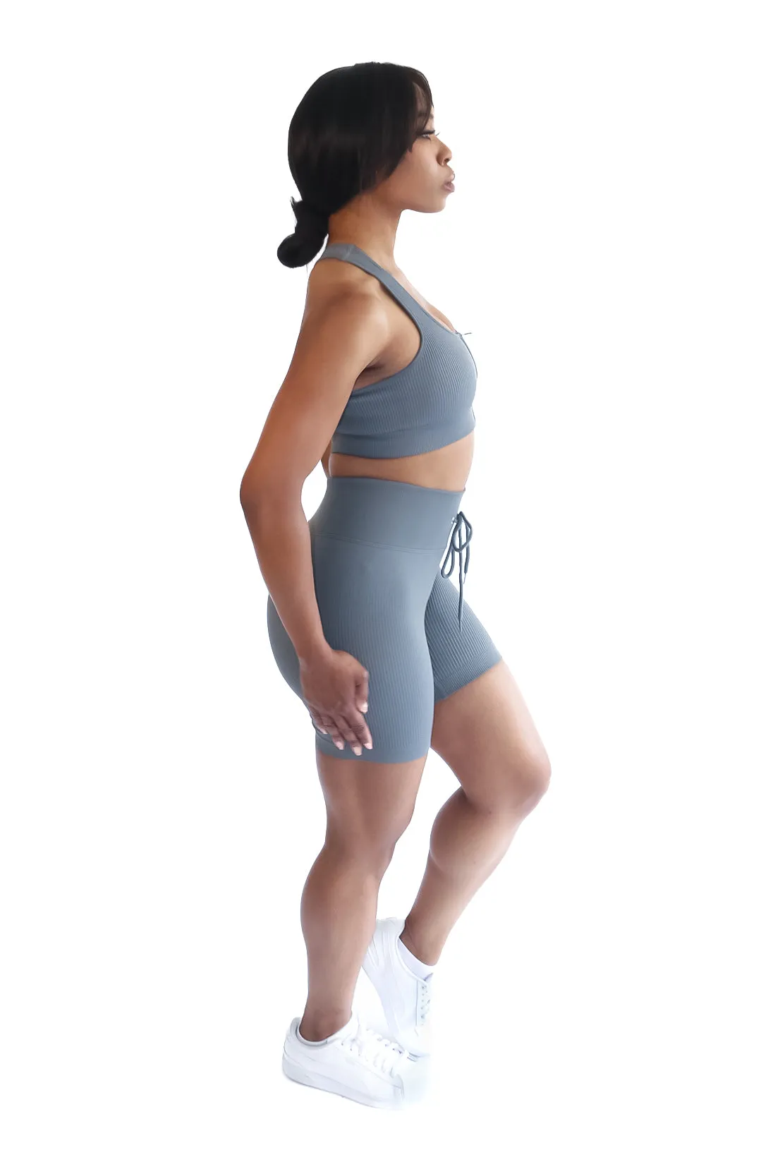 Victoria Zip Sports Bra