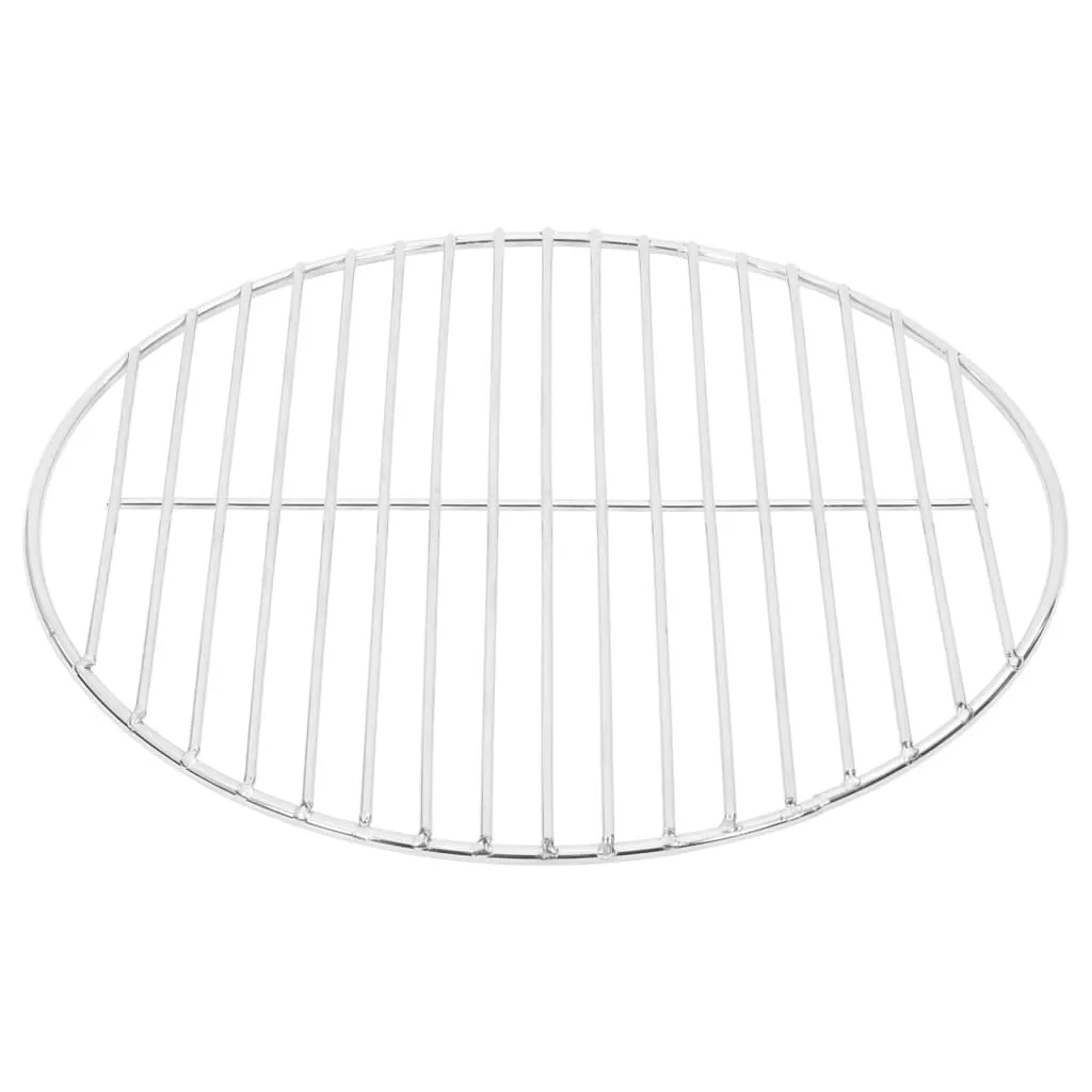 vidaXL BBQ Grill Grate Round Ø34.5 cm 304 Stainless Steel