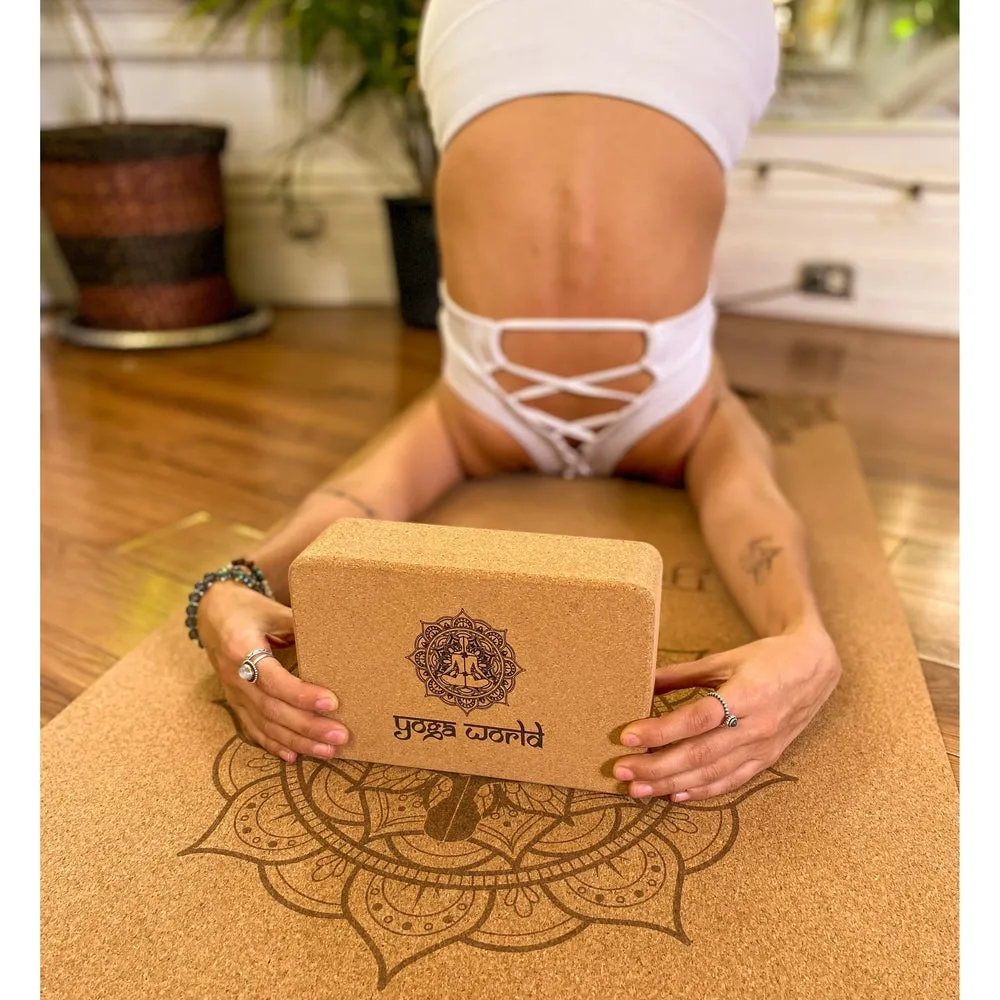 Yoga Block Cork