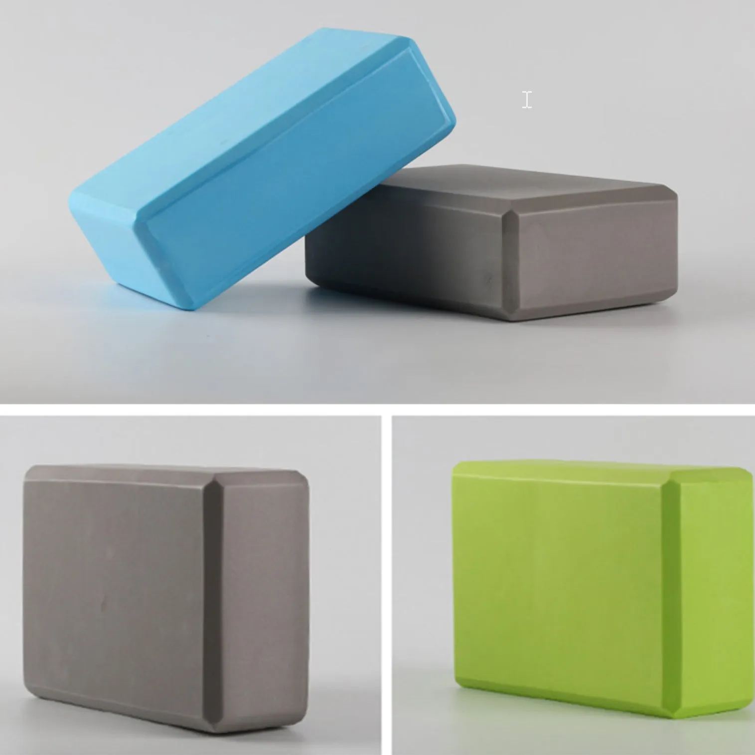 Yoga Foam Blocks Pilates Brick Home Exercise Fitness Stretching Gym Aid Sport AU