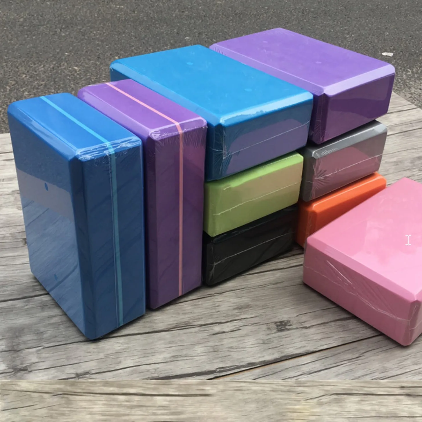 Yoga Foam Blocks Pilates Brick Home Exercise Fitness Stretching Gym Aid Sport AU