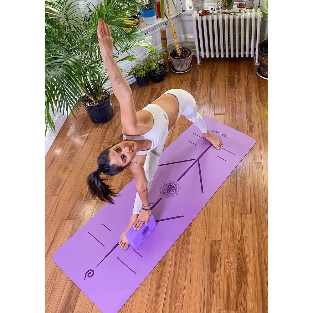 Yoga World EVA Yoga Block Set of 2 Foam Block High Density and Non-Slip Bricks